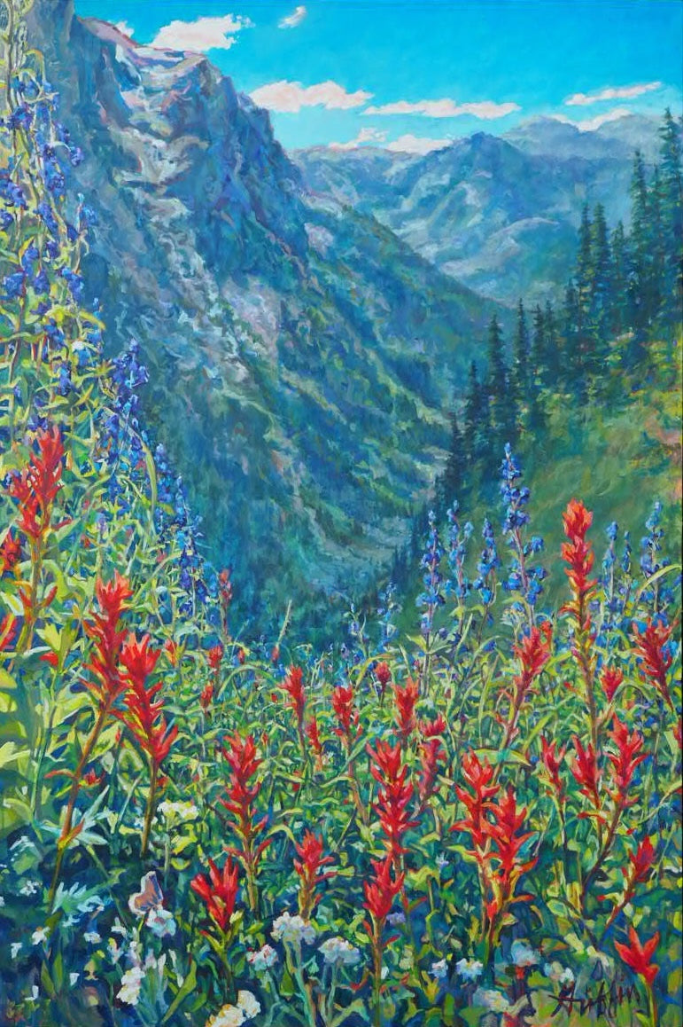 Paints in the Canyon